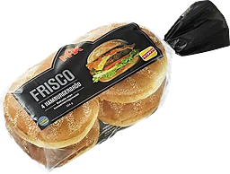 Hamburgerbröd Frisco 4-pack