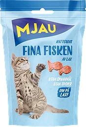 Fina Fisken Lax Kattgodis
